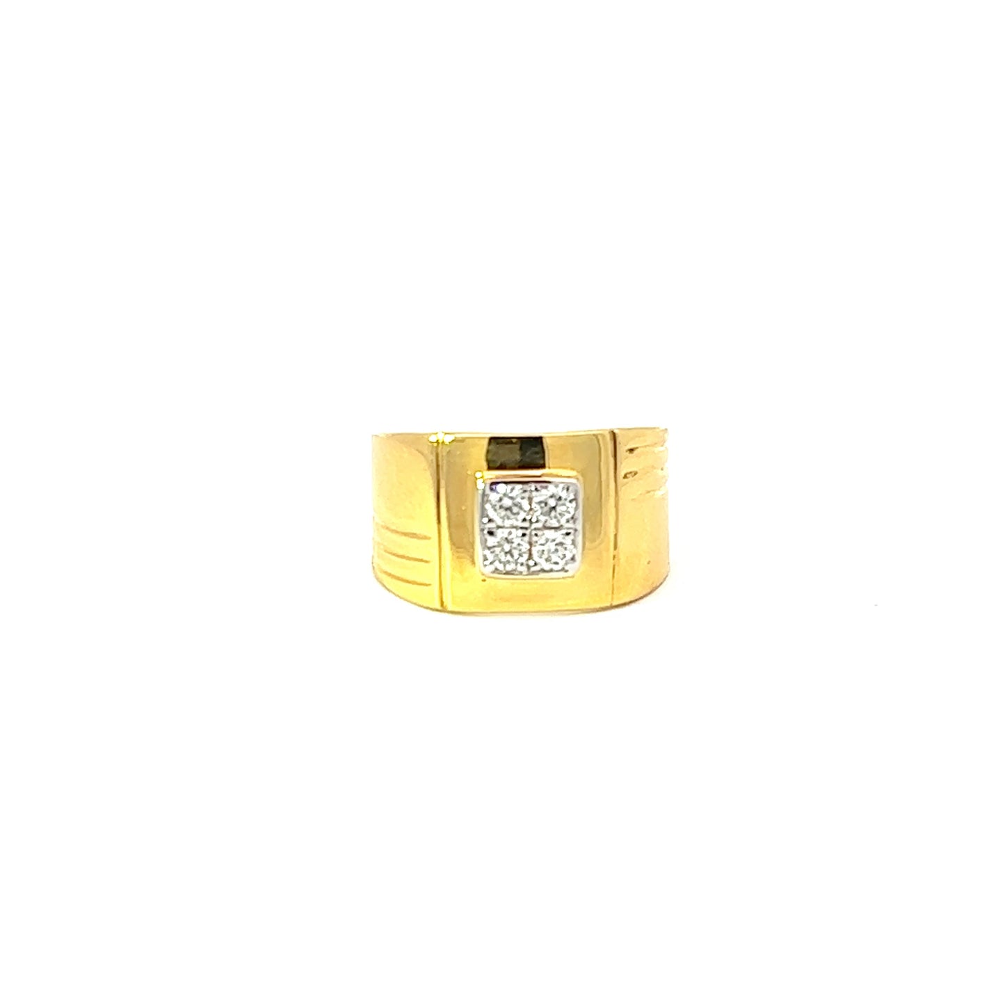 Men's Ring w/ 4 Diamonds (.42) VS (J/H)