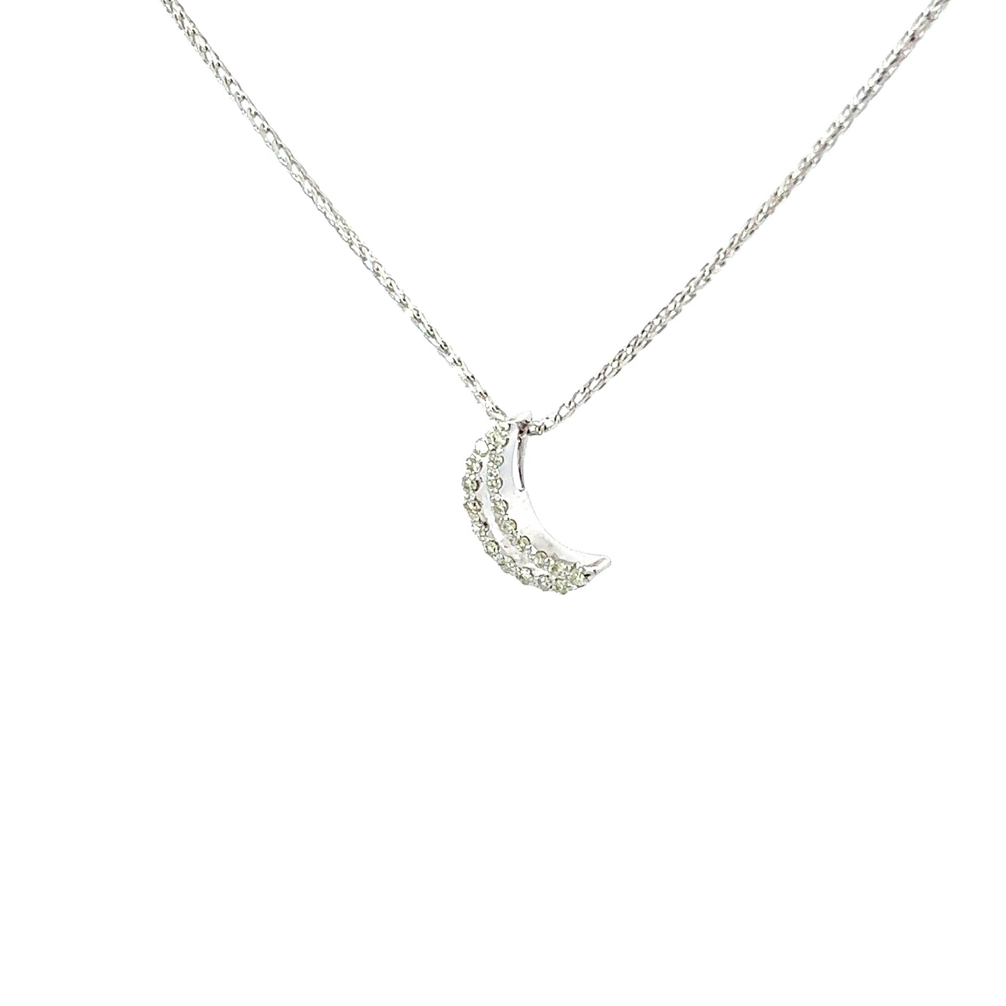 Pendant w/ 5 Diamonds (.16) & 17 Diamonds (.156)