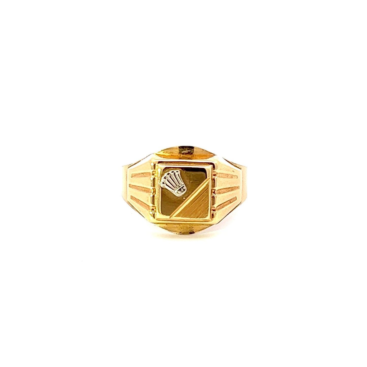 Men's Ring 18K Yellow Gold