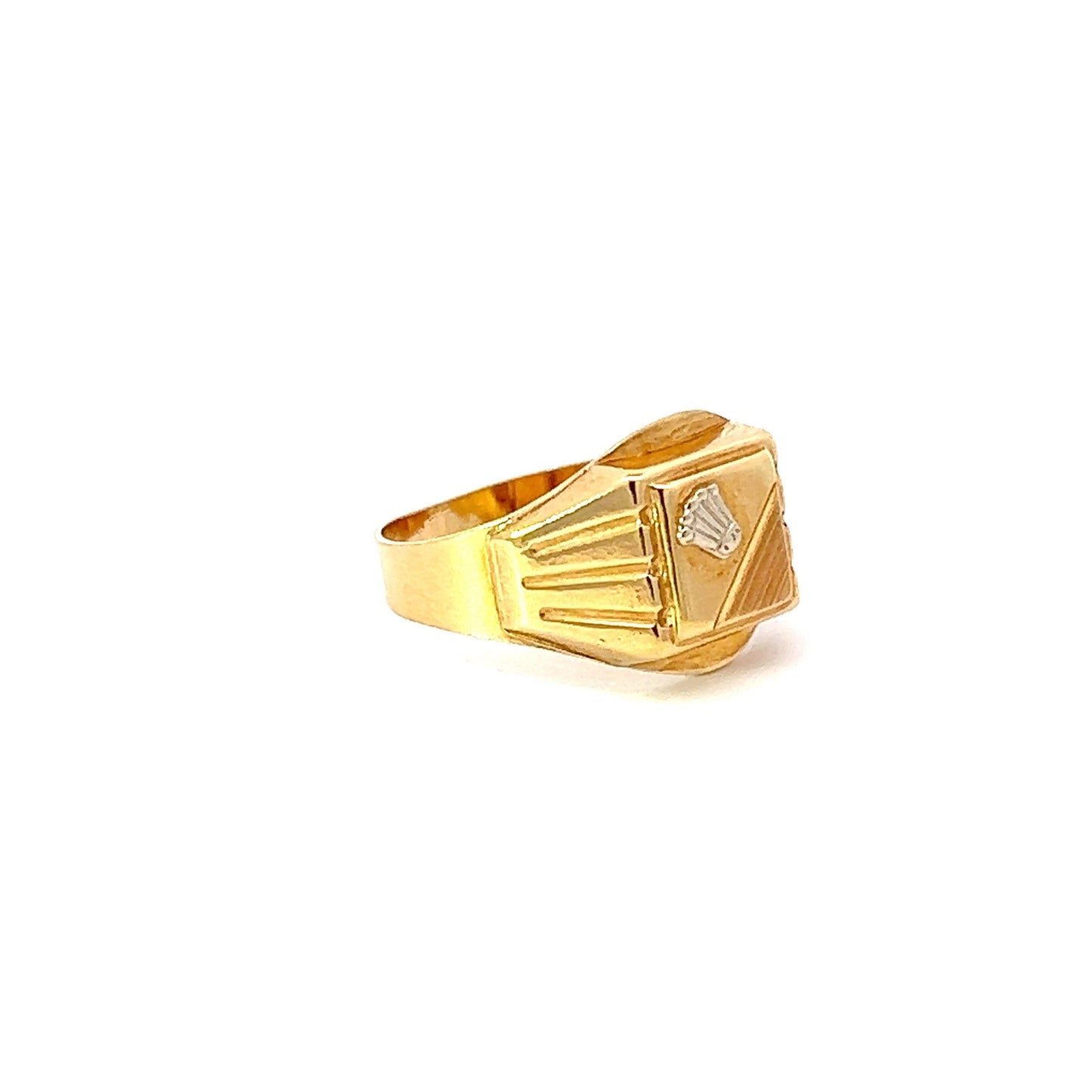 Men's Ring 18K Yellow Gold