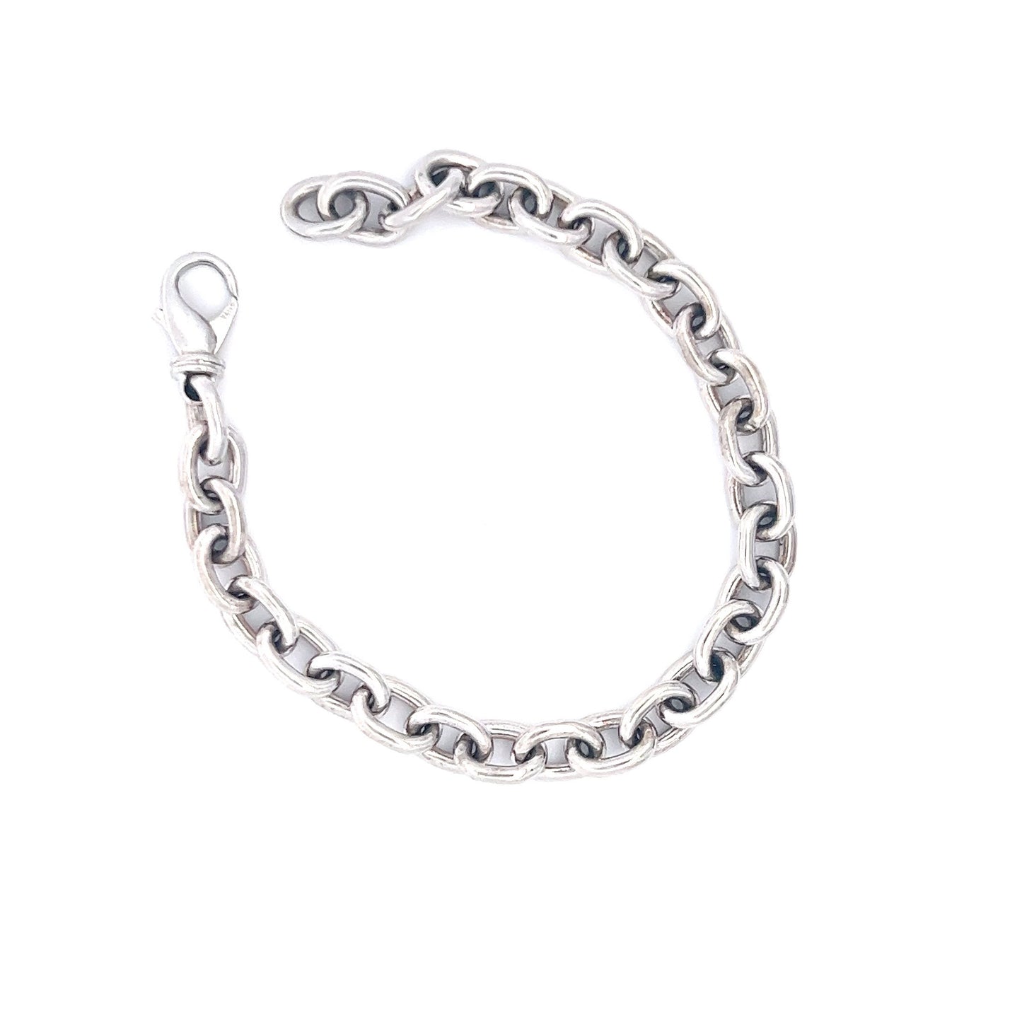 Chain Bracelet 14K White Gold