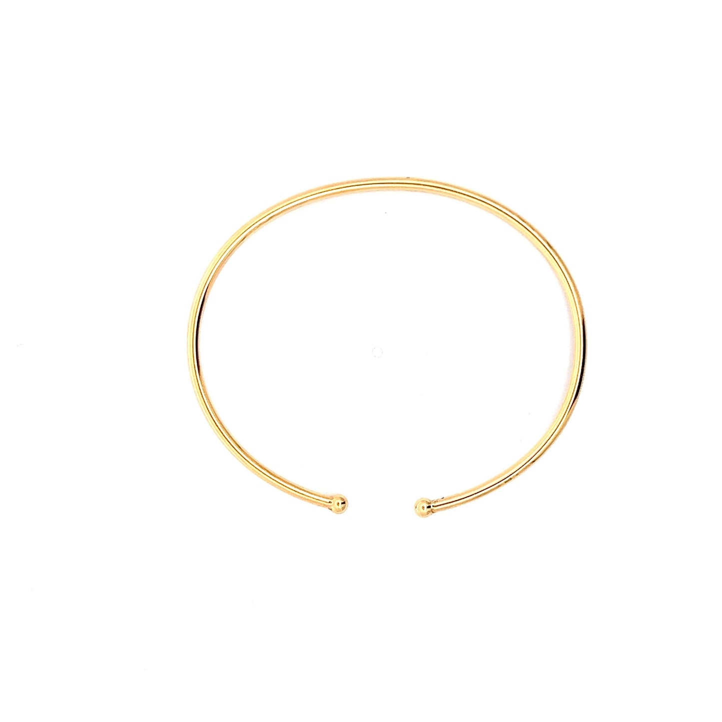 Bangle Open Arm 18K Yellow Gold