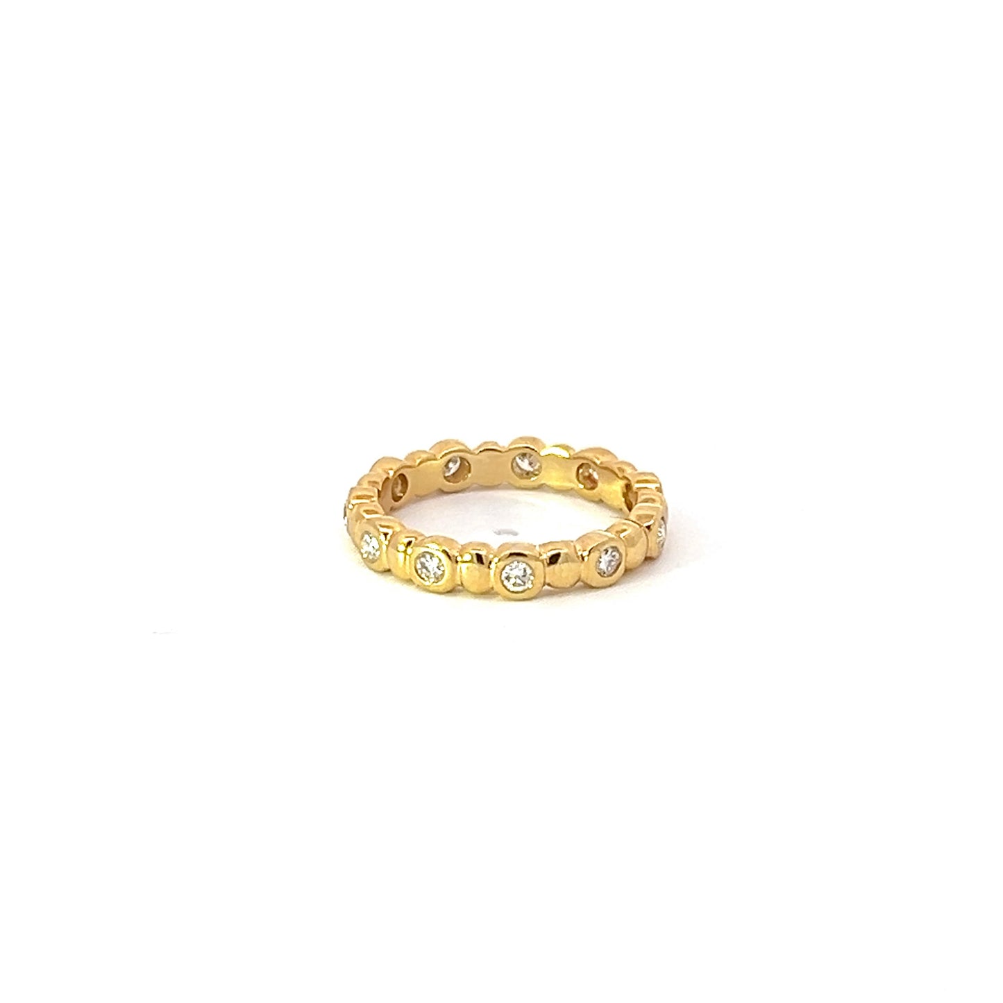 Eternity Ring w/ Diamonds (.35 carat) 18K Yellow Gold