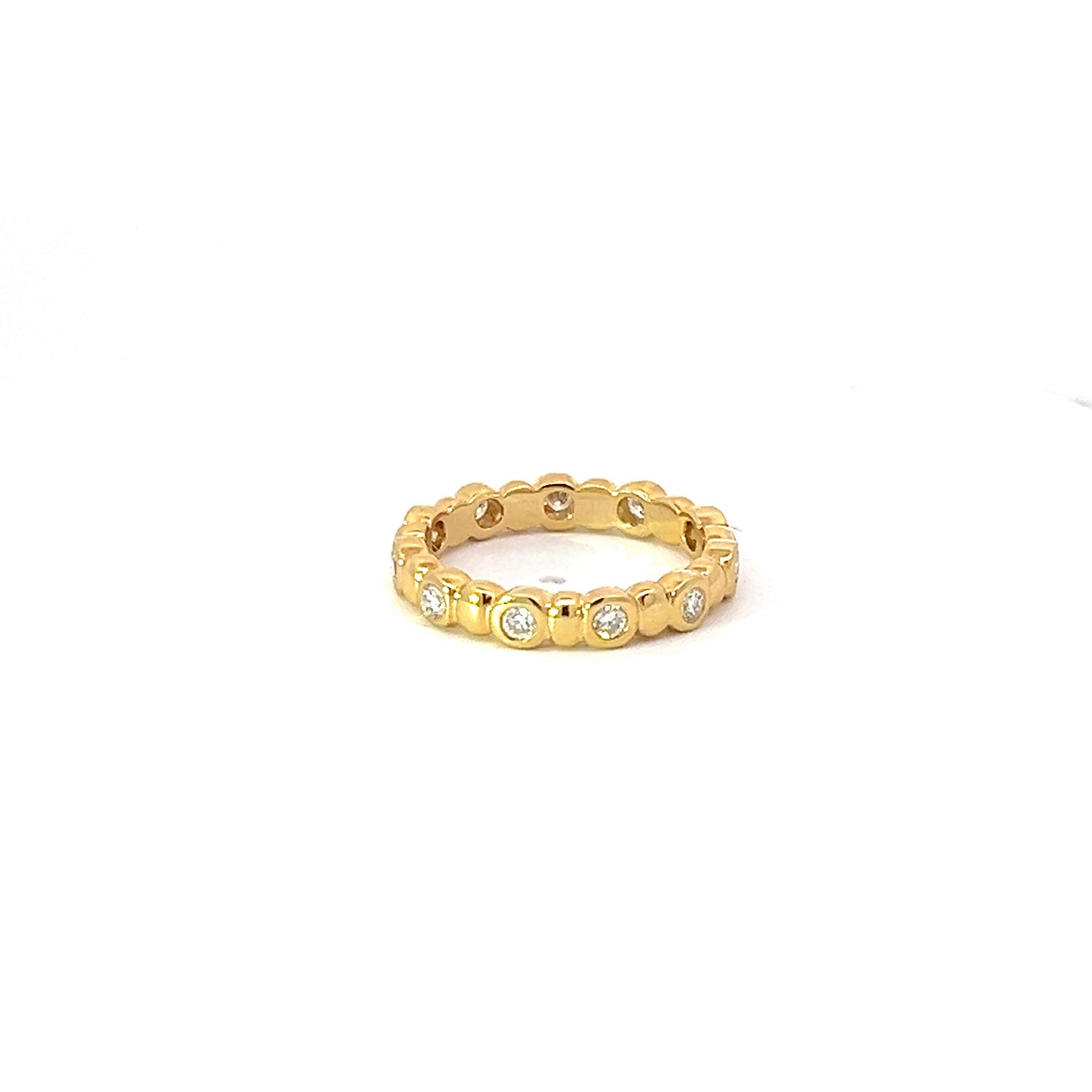 Eternity Ring w/ Diamonds (.35 carat) 18K Yellow Gold
