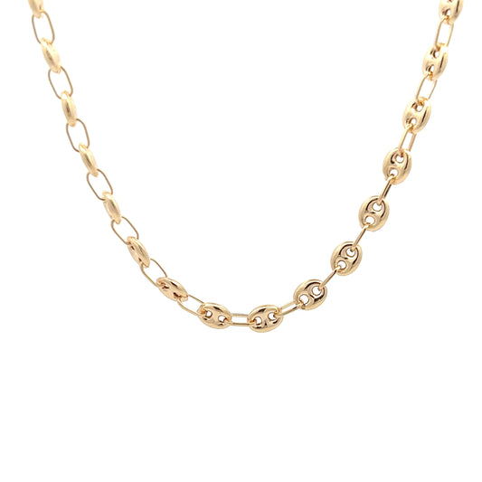 Necklace Chain Mariner 18K Yellow Gold