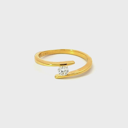 Engagement Ring w/ Diamond (.20) VVS (G/H)
