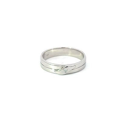 Men's Ring Band w/ Diamond (.03)