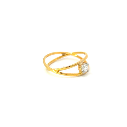 Lady's Ring w/ Diamond (.19) VVS (G/H)