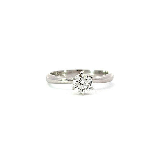 Engagement Ring W/ Diamond (.55) (VVS2 / I)