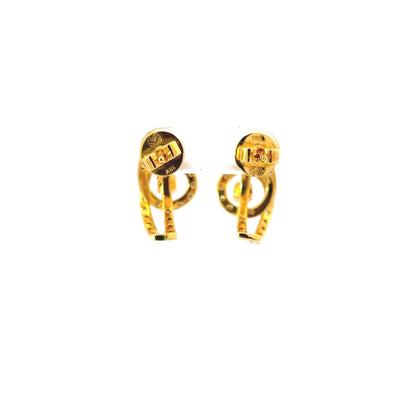 Earrings w/ 2 Center Diamonds & 60 Diamonds