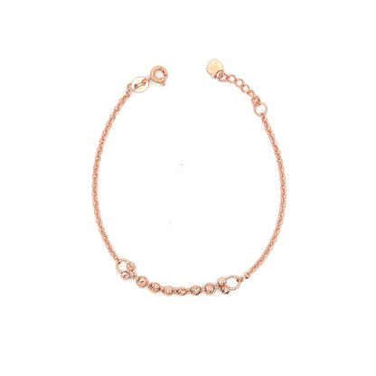 Bracelet Forzentina w/ Balls 18K Rose Gold