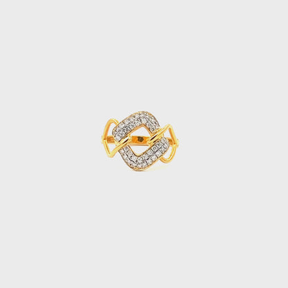 Lady's Ring w/ 38 Diamonds VS